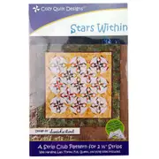 Stars Within Quilt Pattern By Cozy Quilt Designs Quilting Sewing