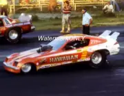 Roland Leong "Hawaiian" 1976 Chevy Monza NITRO Funny Car PHOTO! (11e)
