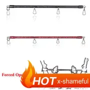 NewSlaver Binding Open-Leg Spreader Bar Handcuffs Ankle Cuffs Bed Restraints