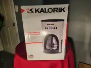 Kalorik Programmable Coffee Maker 12-Cup Silver