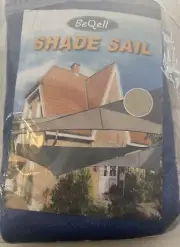 Triangle Shade Sail 12x12x17 Blue, BeQell