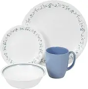 [CORELLE] Livingware 16-Piece Dinnerware Set, Country Cottage, Service for 4