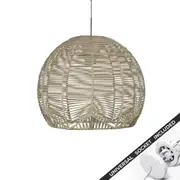 Snap Lighting Koga Rattan Cane Downlight to Pendant Light Conversion Kit Small