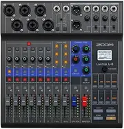 Zoom LiveTrak L8 Digital Podcast Mixer and Recorder