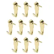 Picture Hangers, Photo Frame Hanging Hooks Kit with Nails, Holds 20 lbs, 25 Pcs
