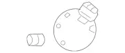 Genuine Nissan Fuel Door 78830-1EB0B