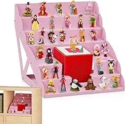 for Tonie Shelf Magnetic, Tonies Storage for Tonie Figures,30-50 Characters and Toniebox for Girls and Boys in Pink