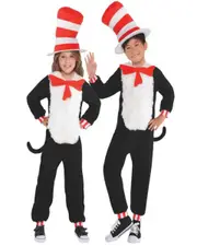 Dr. Seuss Cat In The Hat Child Licensed Costume