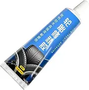 Car Tire Sidewall Repair Glue, 60ml Strong Bonding Fix Adhesive for Car Tyre, Automotive Tire Repair Black Bonding Adhesive for Outdoor, Driving