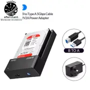2.5/3.5Inch HDD Docking Station USB 3.0 External SATA to USB 18TB Support UASP