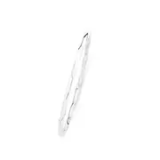 Sterling Silver 65mm Solid Twist Bangle