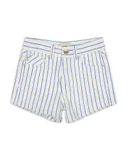 DL1961 Girls' Lucy Striped Shorts - Big Kid