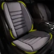Memory Foam Car Seat Cushion with Back Support for Pain Relief - Dark Grey