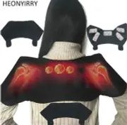 Tourmaline Heat Back Shoulder Posture Brace Support for Pain Relief Large LG
