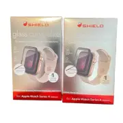 Zagg Glass Curve Elite Screen Protector Black For Apple Watch Series 4 40mm (2)