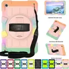 Heavy Duty Case Shockproof Cover w/ Strap For Samsung Galaxy Tab A9 Plus 11.0