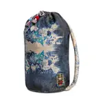 Johnny Was Laurel Canyon Demin Lace Reversible Cozy Blanket