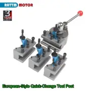 European-Style Quick Change Tool Post Kit WM210V CD210V Lathe Tool Holder Rest