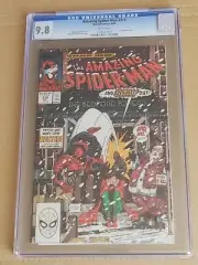 THE AMAZING SPIDER MAN # 314 (CGC 9.8) WHITE PAGES. MCFARLANE,MICHELINIE.