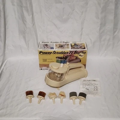 1978 Power Scrubber n Buffer Cordless Electric Ghostbusters Gigameter
