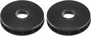 X AUTOHAUX 2 Pcs Car Holder Retainer Compatible for Ford, Durable Plastic Black Floor Mat Fixing Clips