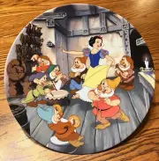 1991 Knowles Disney “The Dance of Snow White and the Seven Dwarfs” W/COA NIB.