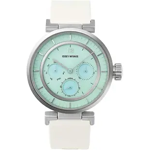 【ISSEY MIYAKE 三宅一生】W mini系列日曆手錶-39mm(VD75-0030G/NYAB703Y)