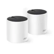 TP-Link Deco X55(2-pack) 2 Pack Deco X55, AX3000 Whole Home Mesh WiFi 6 Router, AI-Driven Mesh