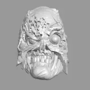 Zombie Deadpool Undead Multiverse v1 custom head for Marvel Comics action figure