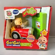 VTech CoComelon Go! Go! Smart Wheels JJ Tractor & Track 20 Sounds /Phrases NEW!