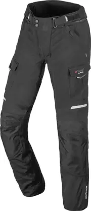 Büse Grado Motorcycle Textile Pants, black, Size 52 for Men