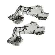 175 Degree Hinges Frameless Cabinet Doors Hinges Concealed Hydraulic Adjustab...