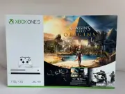 Microsoft Xbox One S 1TB ASSASSIN's CREED bundle set FACTORY SEALED - NEW!