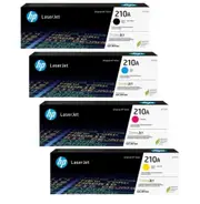 HP 210A / W2100A W2101A W2102A W2103A Set of 4 Colour Laser Toners
