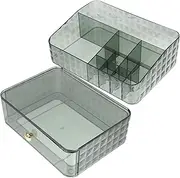 Gatuida Drawer Type Storage Case Desk Organizer Tabletop Storage Container Rack Decorative Organizer