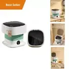 Portable Mini Washing Machine Compact Folding Design Travel Small Clothes Washer