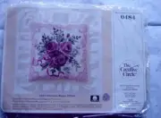 The Creative Circle : Glorious Roses Pillow #0484 - Craft kit (SEALED) NEW