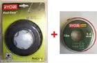 Ryobi Double Thread Head for Brush Cutters Rlt , Rbc Series, Rac 115+ 15m Line