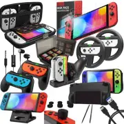Orzly Accessory Bundle Kit designed for Nintendo switch Accessories Geeks and...