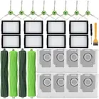 Roller Brush, Filter, Side Brushes, Dust Bag Replacement Parts for iRobot Roomba