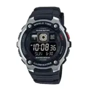 Casio Men's Wrist Watch AE-2000W-1B - Durable Multi-Function Digital Watch with