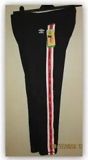Umbro women's XXL logo midrise side stripe athletic workout training pants NWT