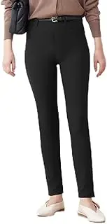 [Gunze] TZT613 Women's Legging Pants, Touche, Skinny, Rayon Blend, Full-Length