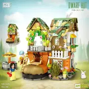 Loz LOZ Mini Blocks - Dwarfs House Building Bricks Set 20 x 15 x 8cm