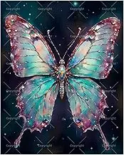 TAOPAOLAB Fantasy Butterfly Paint by Numbers Kit for Adults - DIY Colorful Butterfly Painting on Canvas 16x20In, Acrylic Paint Set, Suitable for Beginners, Art for Home Decoration or Gifts