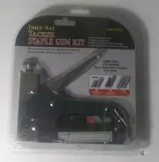 Harbor Freight Tools Three Way Tacker Staple Gun Kit - Brand NEW Sealed