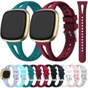 For Fitbit Versa 2 3 Versa lite Sense Slim Silicone Sport Watch Band Soft Strap