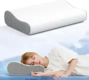 Sleep Innovations Memory Foam Contour Pillow, Standard Size, Head, Neck, And And
