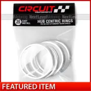 Circuit Performance 66.1 / 64.1 Aluminum Hub Centric Rings (Set of 4) Fits Honda