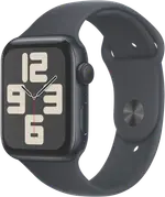 Apple Watch SE GPS 44mm Midnight Aluminium - Midnight Sport Band - M/L